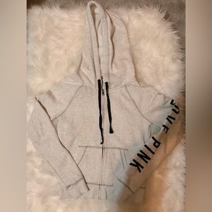 LOVE PINK zip up hoodie